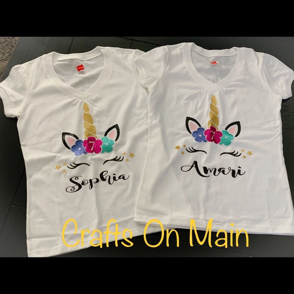 Personalized Birthday Shirts